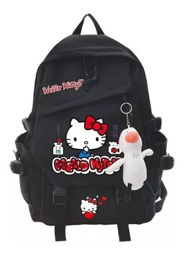 Mochila Y2k Cute Sanrio Hello Kitty Bags De Gran Capacidad