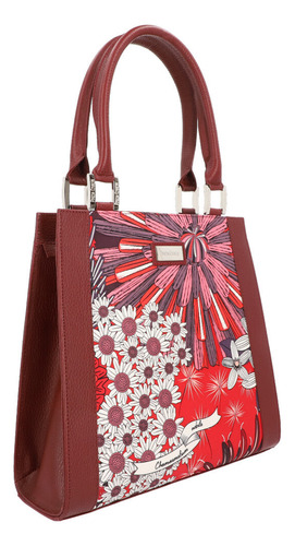 Bolsa Yaab Vino Herbolaria Flores Color P/vrojo