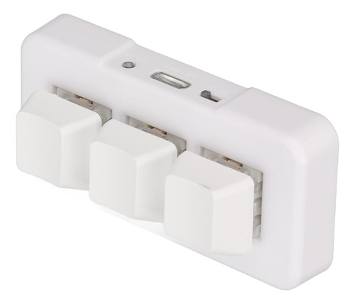 Teclado Gowenic Mini Programmable, 3 Keys Mechro Mechanical
