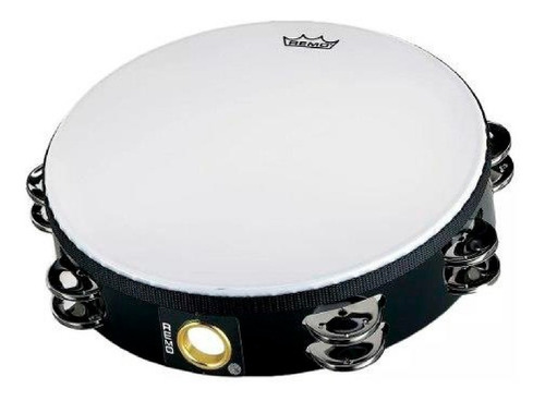 Imagen 4 de 8 de Pandero Tambourin Remo Ta-5208-ml 08 Sonajas Dobles