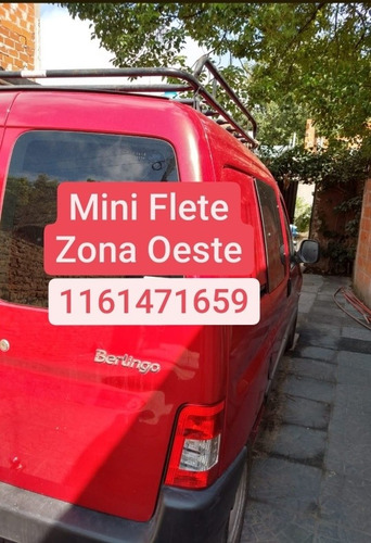 Mini Fletes -zona Oeste- Compromiso Y Responsabilidad !!