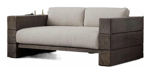 Sillones Living De Lujo Madera Maciza