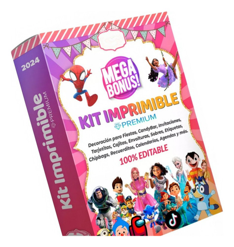 Kit Imprimible Premium Actualizado El Más Completo!!