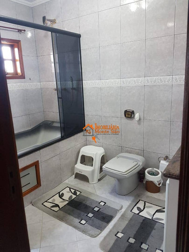 Imagem 16 de 30 de Sobrado Com 4 Dormitórios À Venda, 275 M² Por R$ 1.000.000,00 - Vila Barros - Guarulhos/sp - So0647