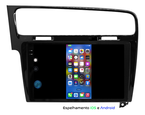 Multimidia Golf 13/2021 Android 4gb 64gb Carplay 9p 4g 2k