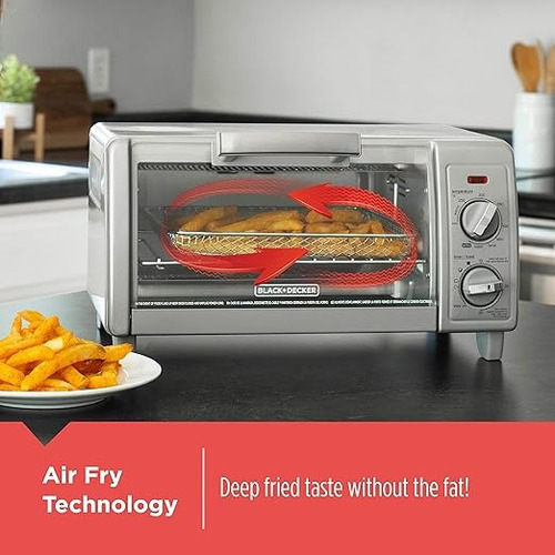Black + Decker - Horno Con Freidora De Aire Black+decker