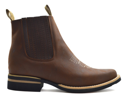 Botas Vaqueras Botin Para Hombre Bulldog  Piel Frayeri