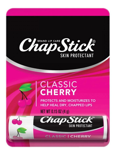 Balsamo Labial Chapstick Classic Cherry 4 G