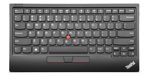 Teclado bluetooth Lenovo ThinkPad TrackPoint Keyboard II QWERTY inglés US color pure black