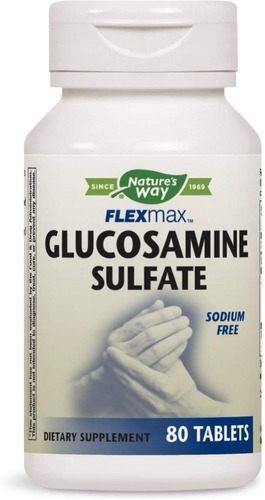 Sulfato De Glucosamina - 80 Tabs - Unidad a $3864