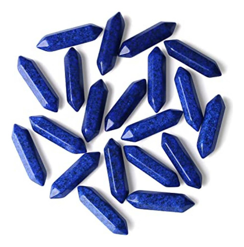 Piedras De Quarzo  Pendulo Lapis Lazuli  X10u (33x10mm)