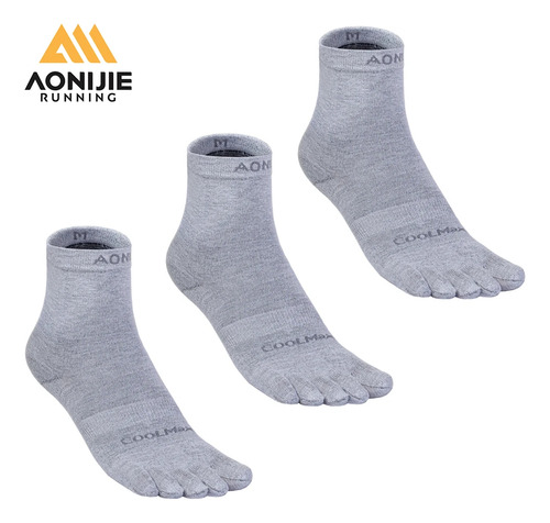 Aonijie 3 Pares Calcetines Unisex Cinco Dedos Senderismo