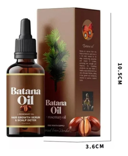 Aceite De Batana Crudo Para Eliminar Las Puntas Abiertas*2pc