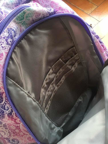 Mochila High Sierra Violeta Y Rosa
