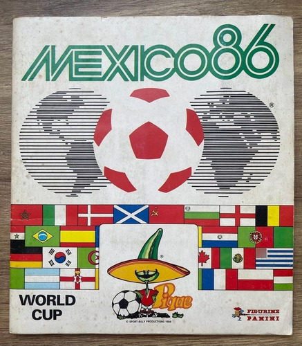 Album Copa México 1986 86 Completo Panini Original Da Época