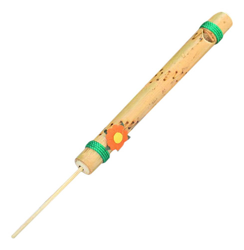 Silbato De Flauta De Pájaro, Juguete Flauta Con Flores