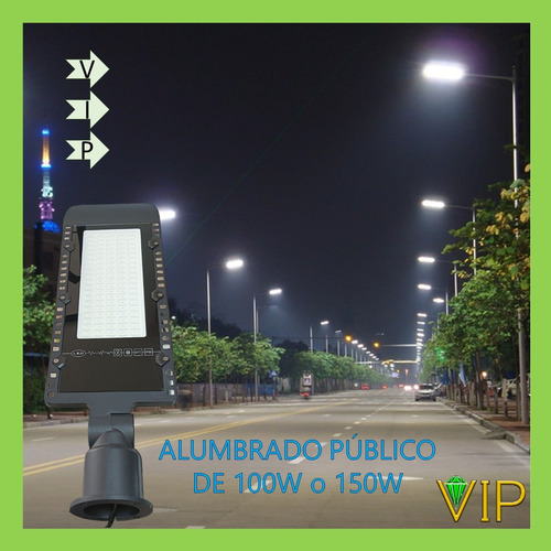 Luminaria Reflector Tipo Poste 100w A Corriente 85-265v
