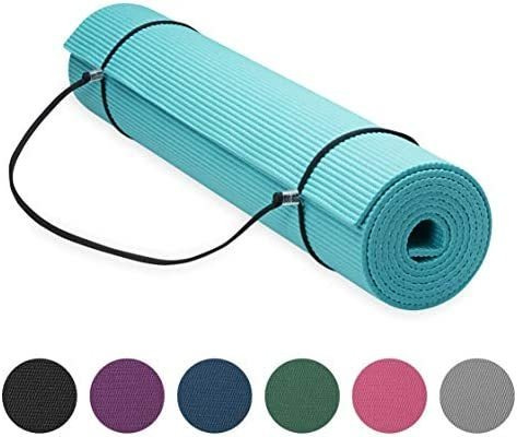 Tapete De Yoga Gaiam Antiresbalante 72  X 24  3.5 Libras