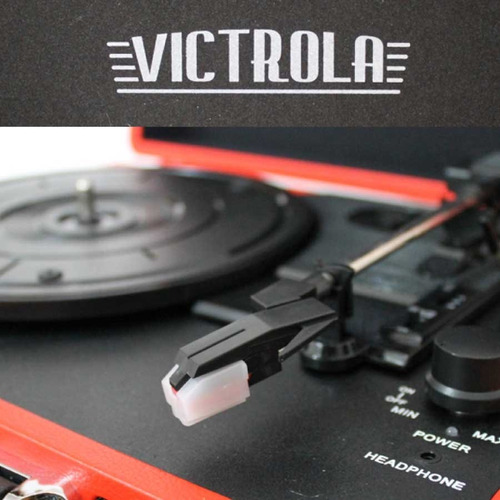 Imagen 8 de 8 de Tornamesa Bluetooth Con Bocinas Maletin Vintage Tocadiscos