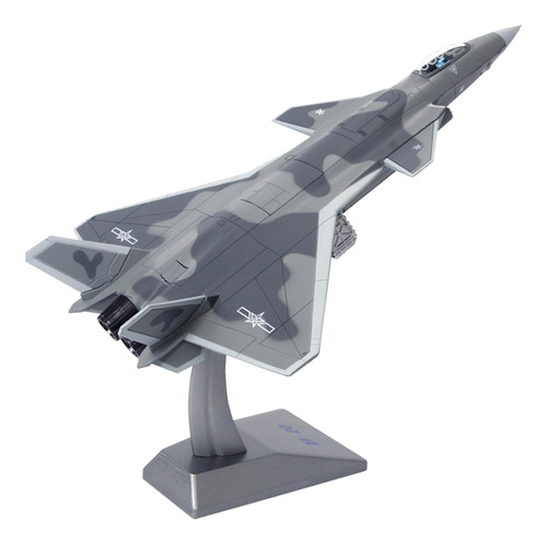 Aleación Diecast J-20 Aircraft & Display Stand Mesa 72 J 20