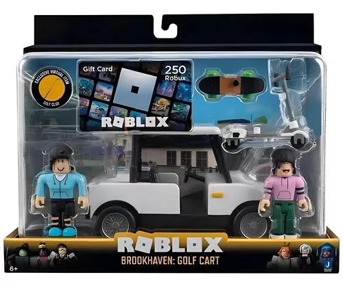 Brinquedo Bonecos Roblox Veículo Brookhaven Carro Golfe