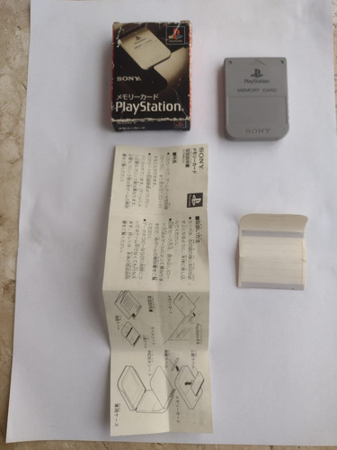 Memoria Card Play I Original Japones Com Todos Os Assessorio