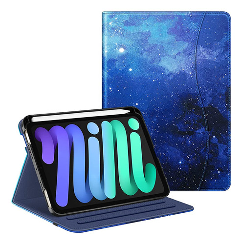 Fintie Folio Case Para iPad Mini 6 2021, Multi-angle Smart S