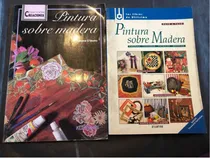 Comprar Antiguos Libros Pintura Sobre Madera. Lote De 2. 53n 845