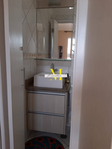 Imagem 14 de 15 de Apartamento Com 3 Dormitórios Com Suíte No Centro De Diadema - 597