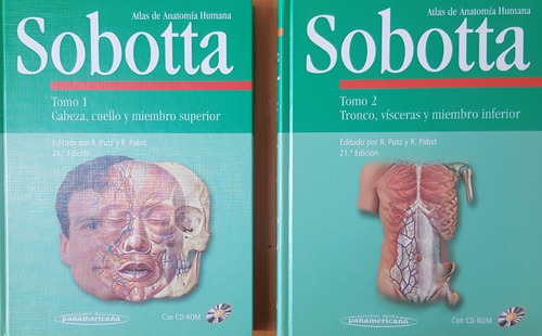 Atlas De Anatomia Humana (2 Tomos). Incluye Cd - Sobotta