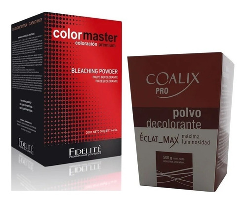 Polvo Decolorante Fidelite Y Coalix Pro X500ml
