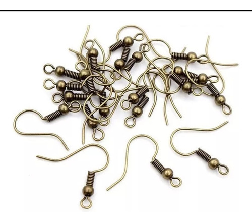 Anzuelo Para Armar Aros Bijoux Bronce O Plata X 170