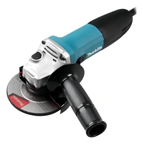 Esmeril Angular Makita Ga4530 4-1/2 (115 Mm) 720w Color Turquesa