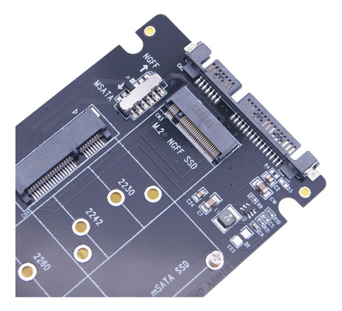 Adaptador Ngff Msata Para Sata, Interface Hdd M.2 Pci E B Ou