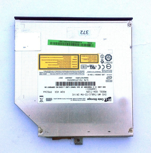 Imagem 1 de 5 de Gravador Dvd Gsa-t10n Hitachi Acer Aspire 5630 Series #372
