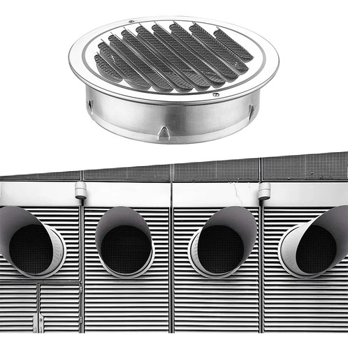 Rejilla Para Parrilla, Salida De Aire De Con Malla De 150mm
