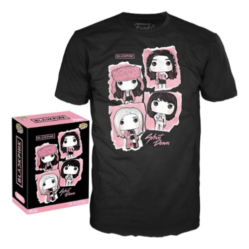 Funko Boxed Tee: Blackpink Playera Xl