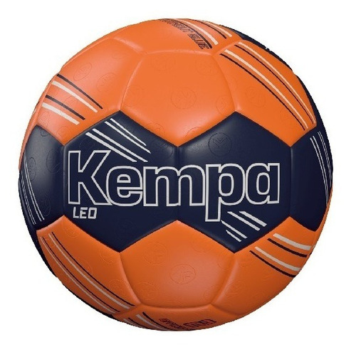 Bola De Handebol Kempa Leo - Pu - H2 - Feminino Cor Preto/Laranja Tamanho da bola 2