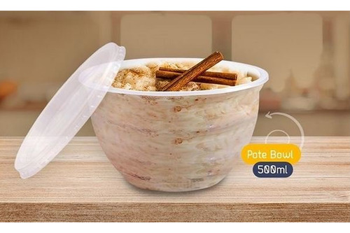 40 Pote Bowl 500ml Caldo, Sopa ,tp, Prafesta, Freezer Micro