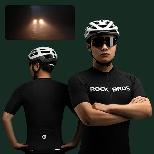 Mailot Camiseta Ciclismo Rockbros Transpirable Secado Rápido