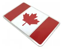 Comprar Emblema Bandera Canadá Lujo Accesorios Auto Tuning Aluminio