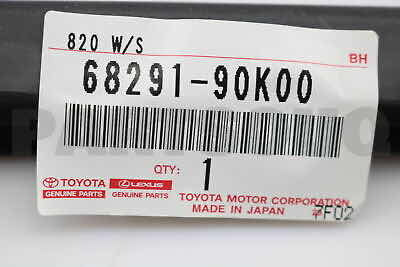 Goma De Vidrio Compuerta Trasera Toyota Machito Original 4.5