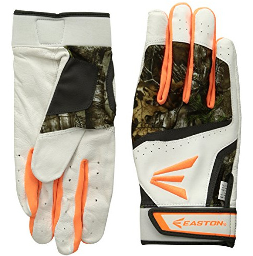 Easton Hyperskin - Guantes De Bateo Hs7 Realtree, Blanco/rt,