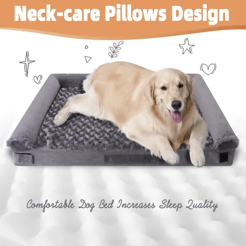Camas Para Perros Ortopédicos Grandes Y Medianos, Lavables.