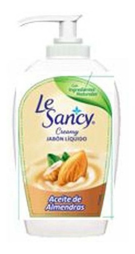 Jabón Líquido Le Sancy Aceite De Almendras 250ml