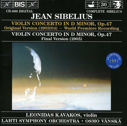 J. Sibelius; Cd Del Concierto Para Violín De Leonidas Kavako