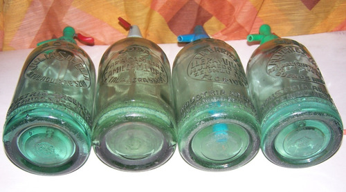 Sifon Soda Antigua En Relieve (Usado)