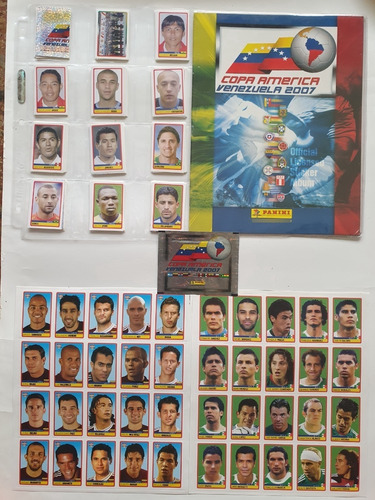 Álbum A Pegar De La Copa América 2007 Panini