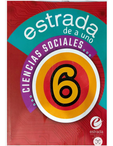 Libro Ciencias Sociales 6 - Estrada De A Uno - Usado