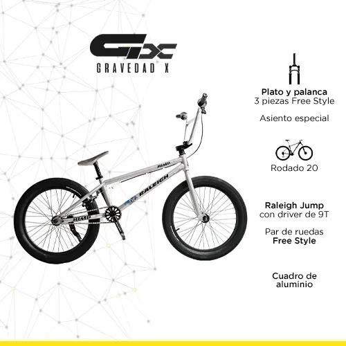 Bicicleta raleigh online rodado 20 bmx